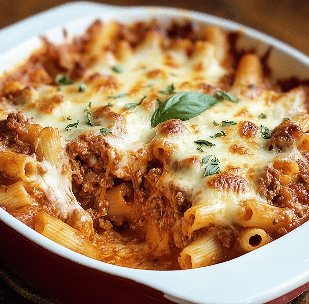 Irresistible Easy Baked Ziti Recipe for Dinner 6 Baked Ziti Cooking Process