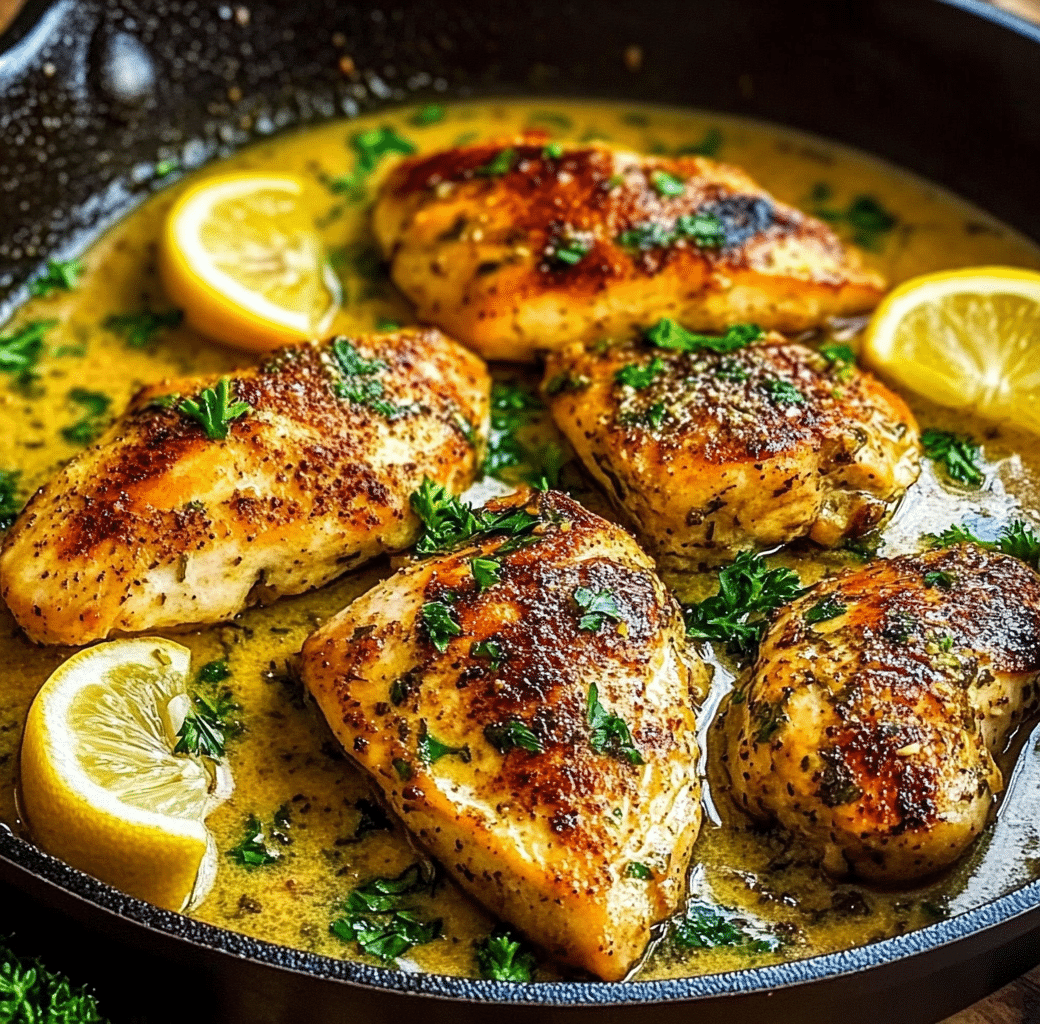 One Skillet Lemon Dijon Chicken: A Quick Dinner Delight 6 Cooking Process
